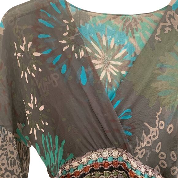 Missoni Mixed Media Textured Knit Skirted Dress XS - Picture 2 of 6